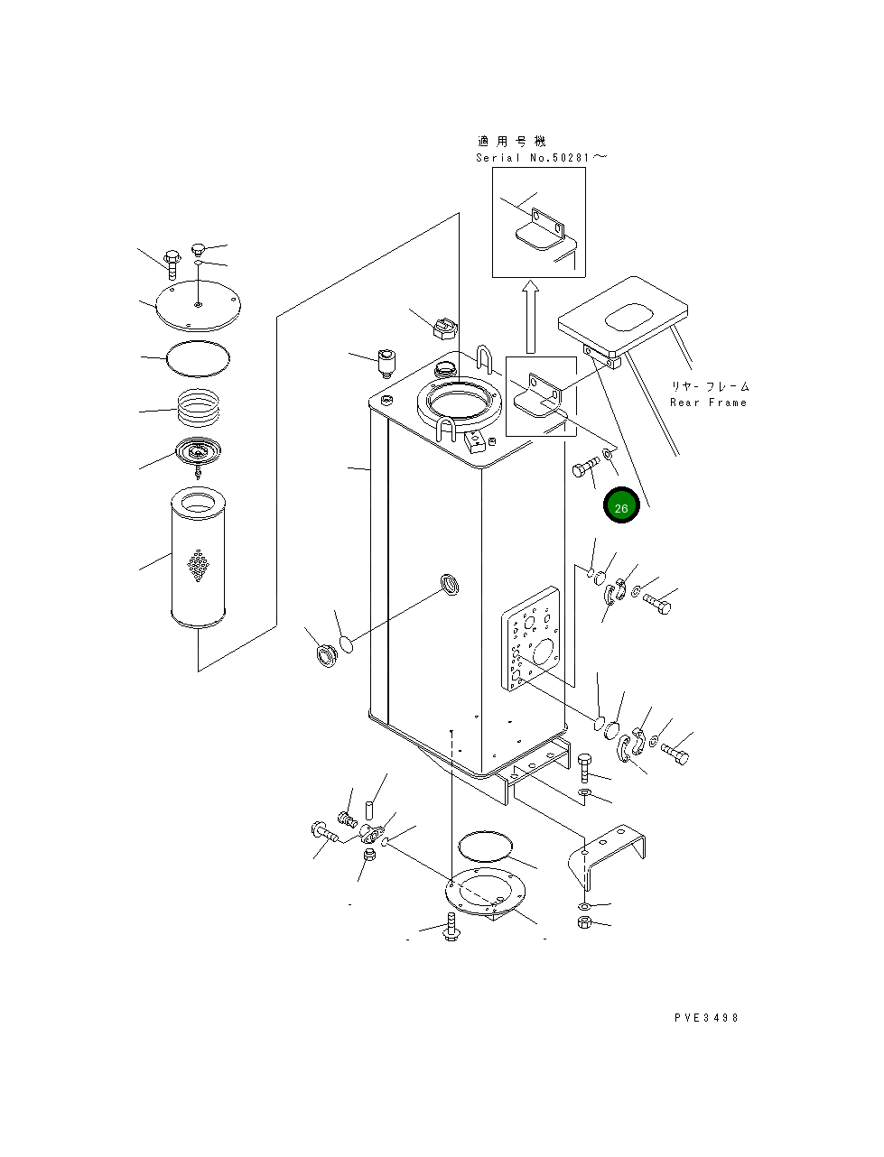 Болт 01010-61640 Komatsu