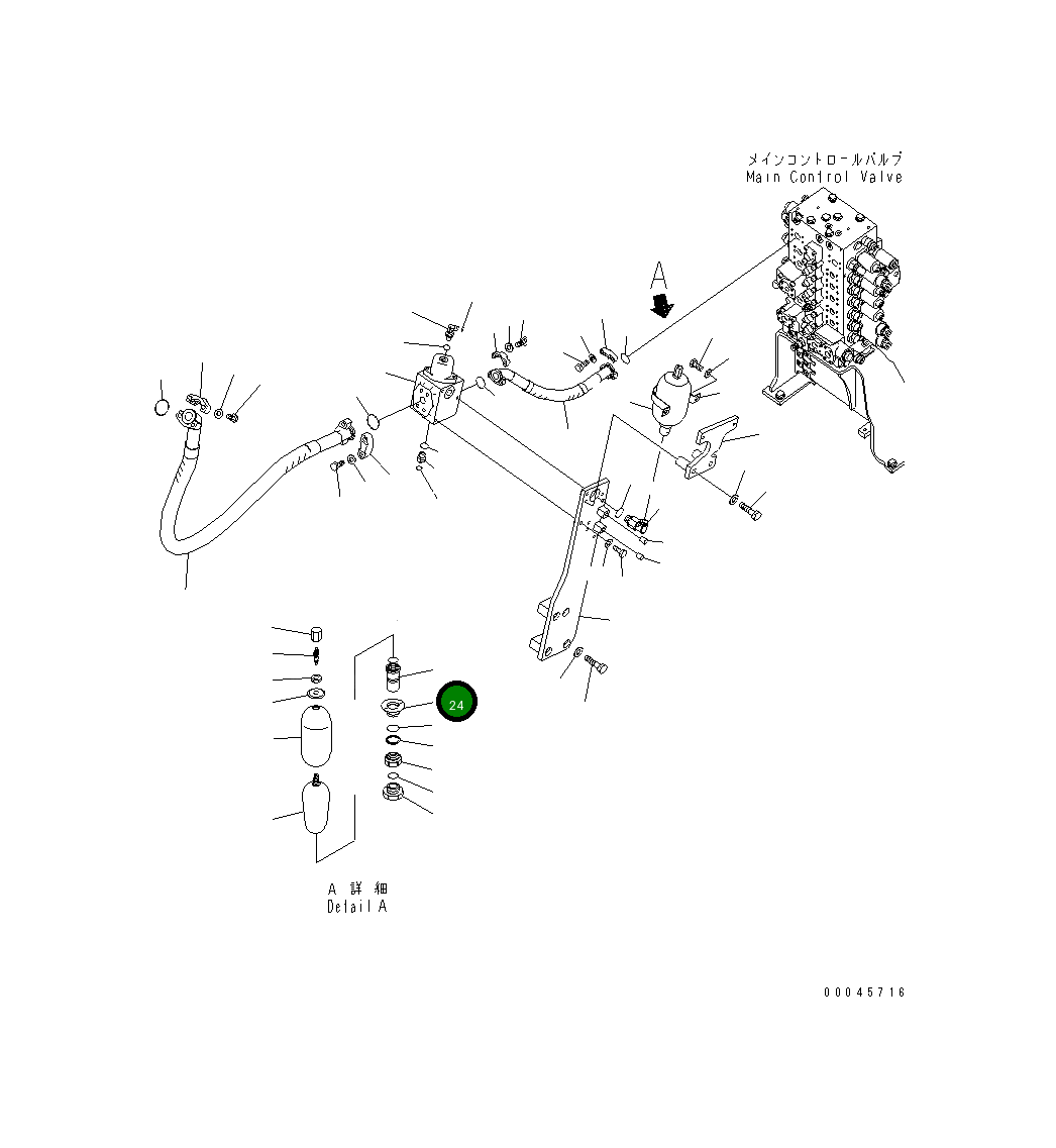 Кольцо NFEB4477Z0 Komatsu