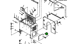 Крышка 421-54-23340 Komatsu