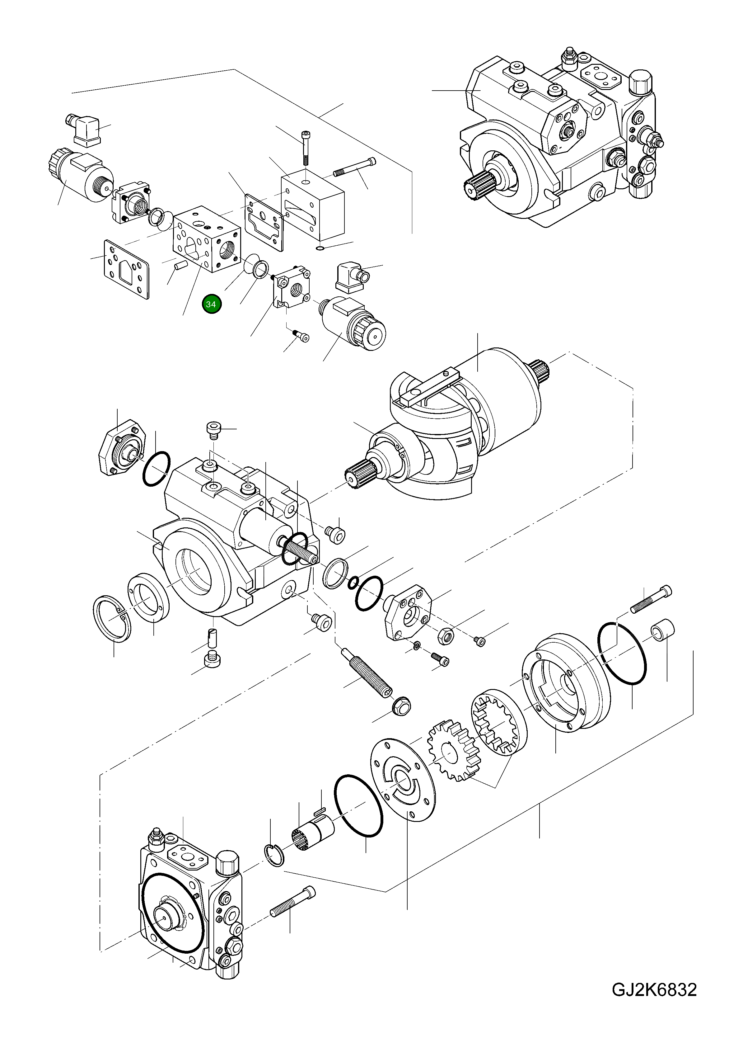 Кольцо уплотнительное (O-Ring) 42R-17-H0T07 Komatsu