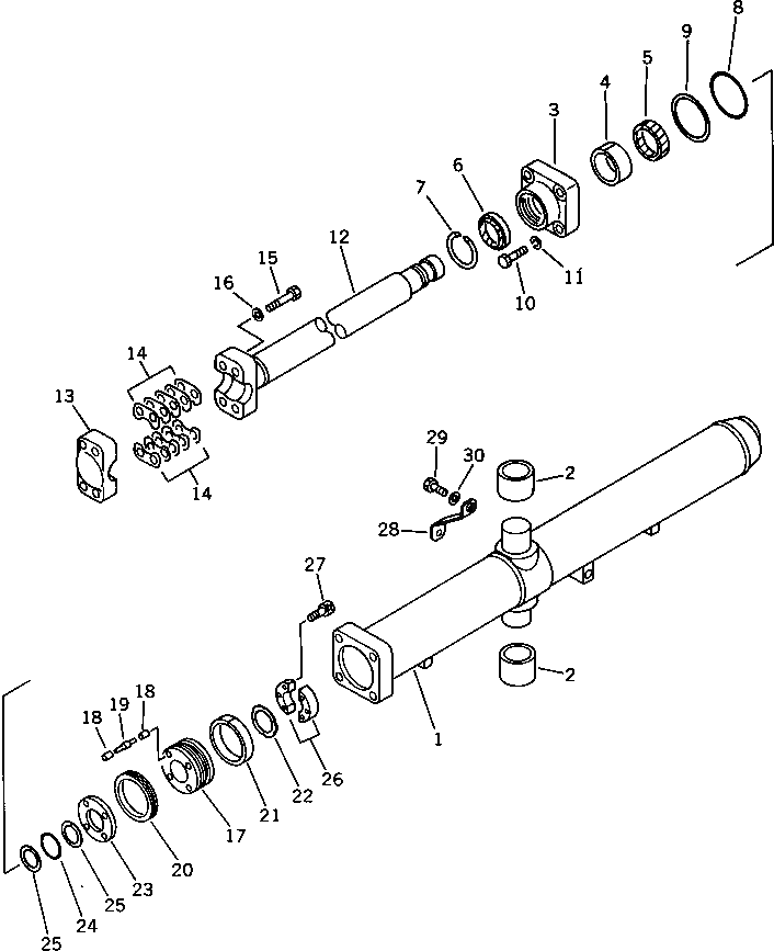 Болт 01252-31255 Komatsu