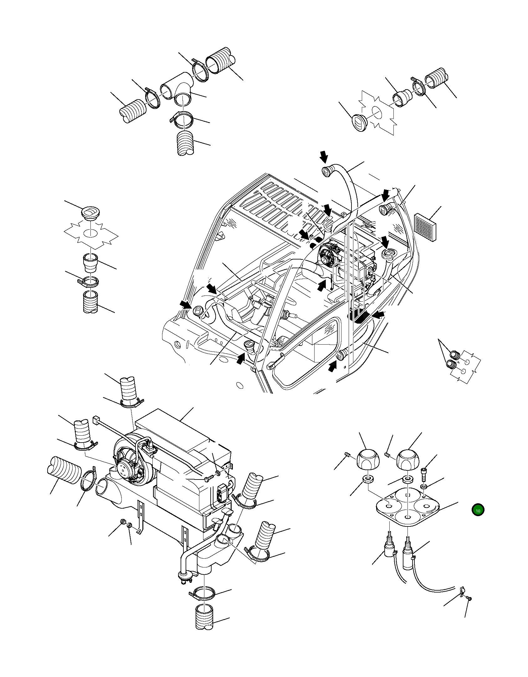 Крышка 395-56-12181 Komatsu