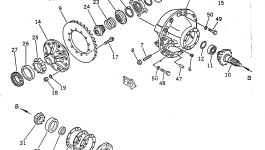 Кольцо 22X-23-11720 Komatsu