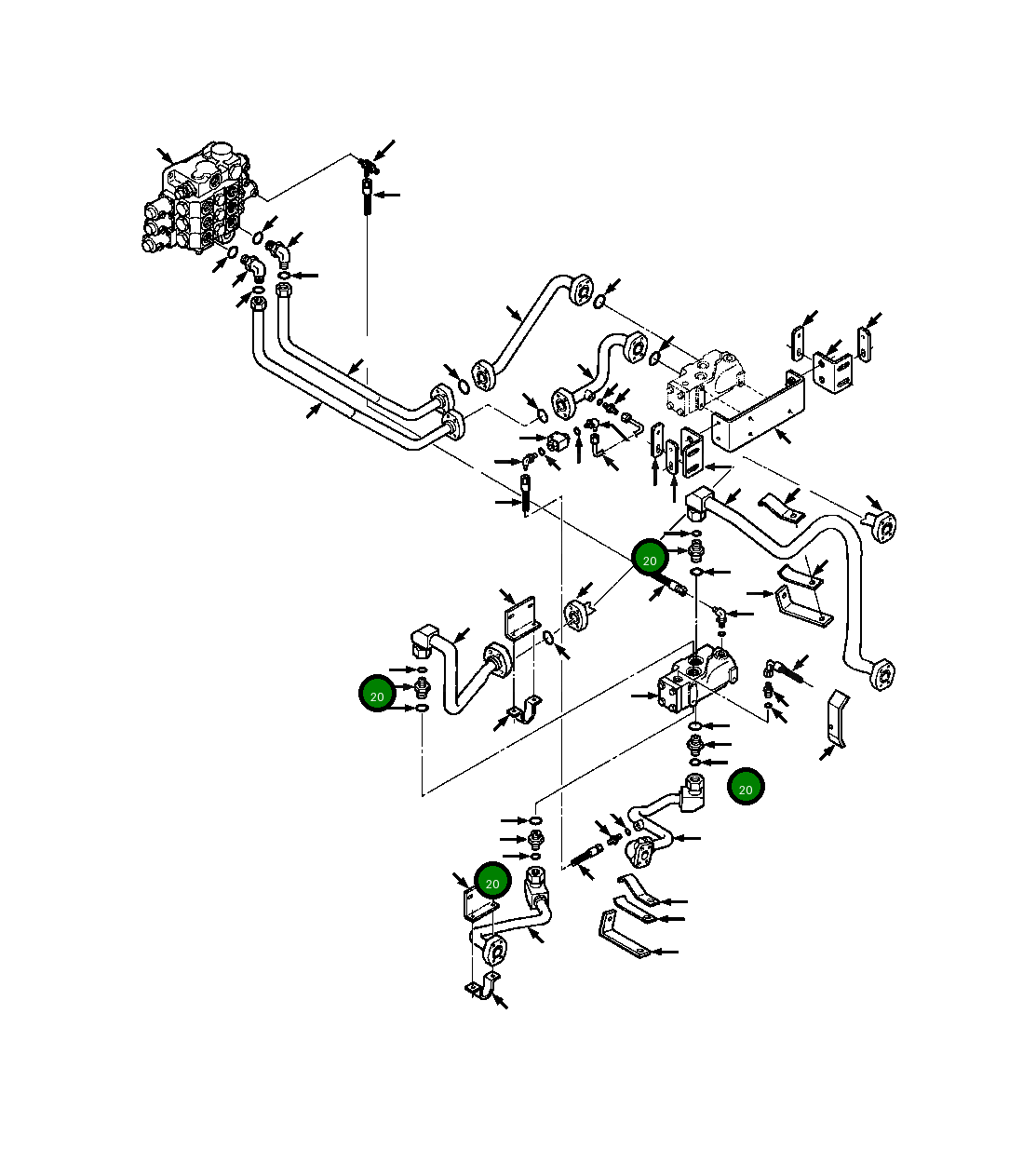 Кольцо уплотнительное (O-Ring) 384 376 R1 Komatsu