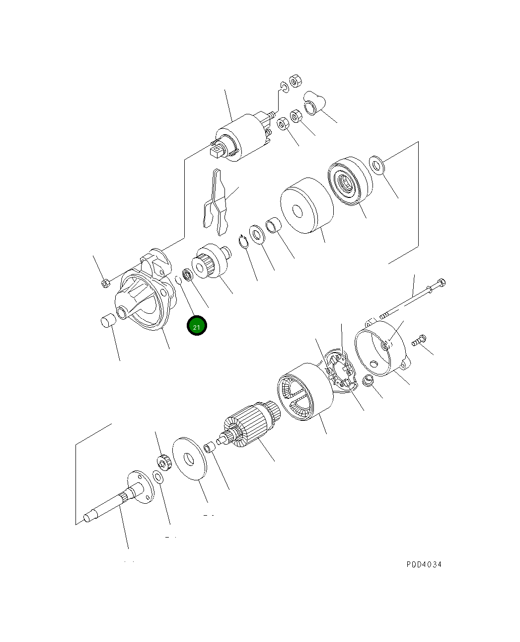 Кольцо YMX9490721360  Komatsu