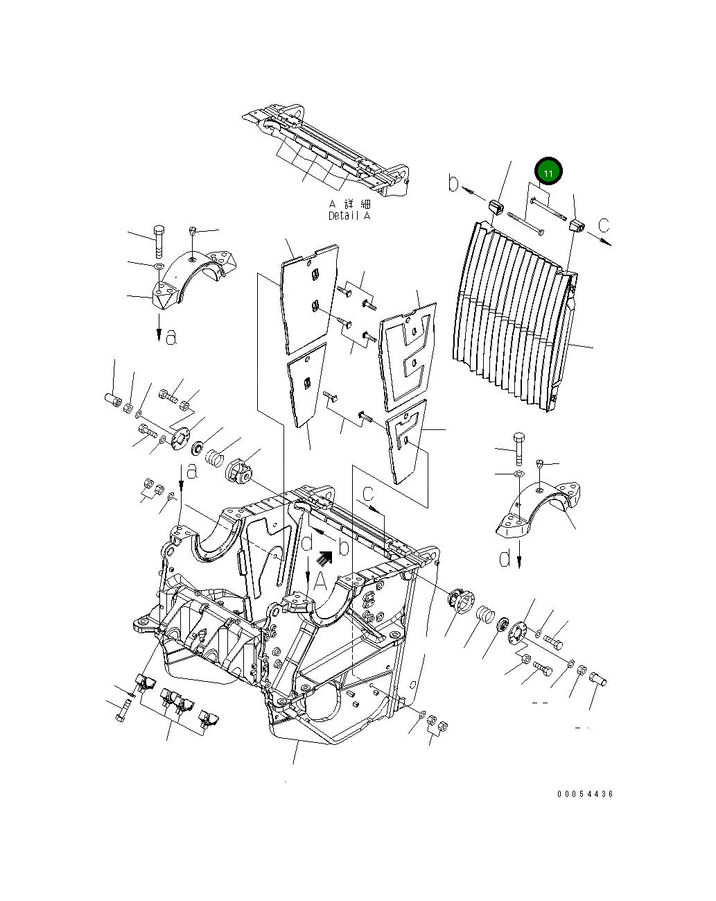 Болт 8240-70-7240 Komatsu