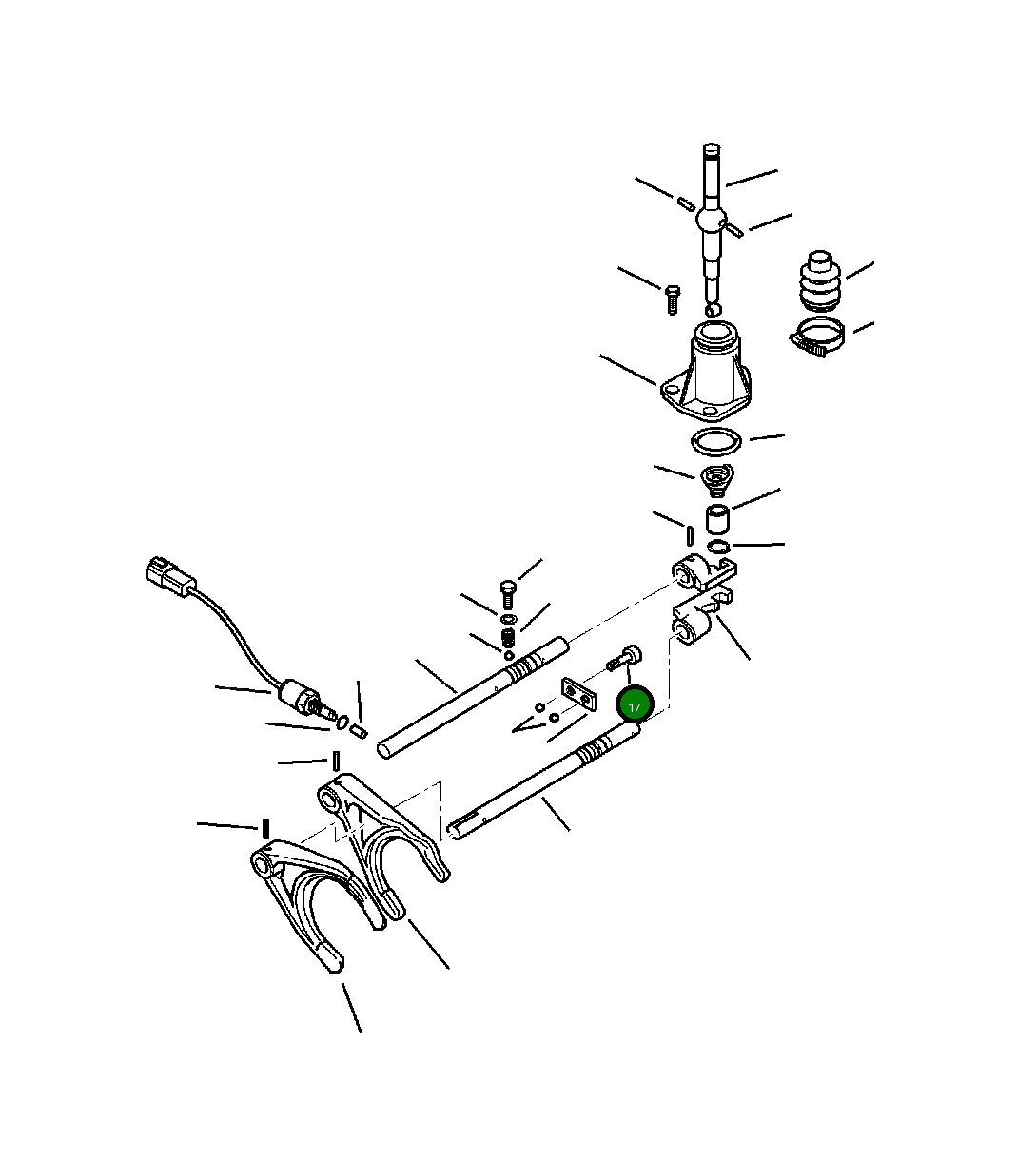 Болт CA0021407 Komatsu