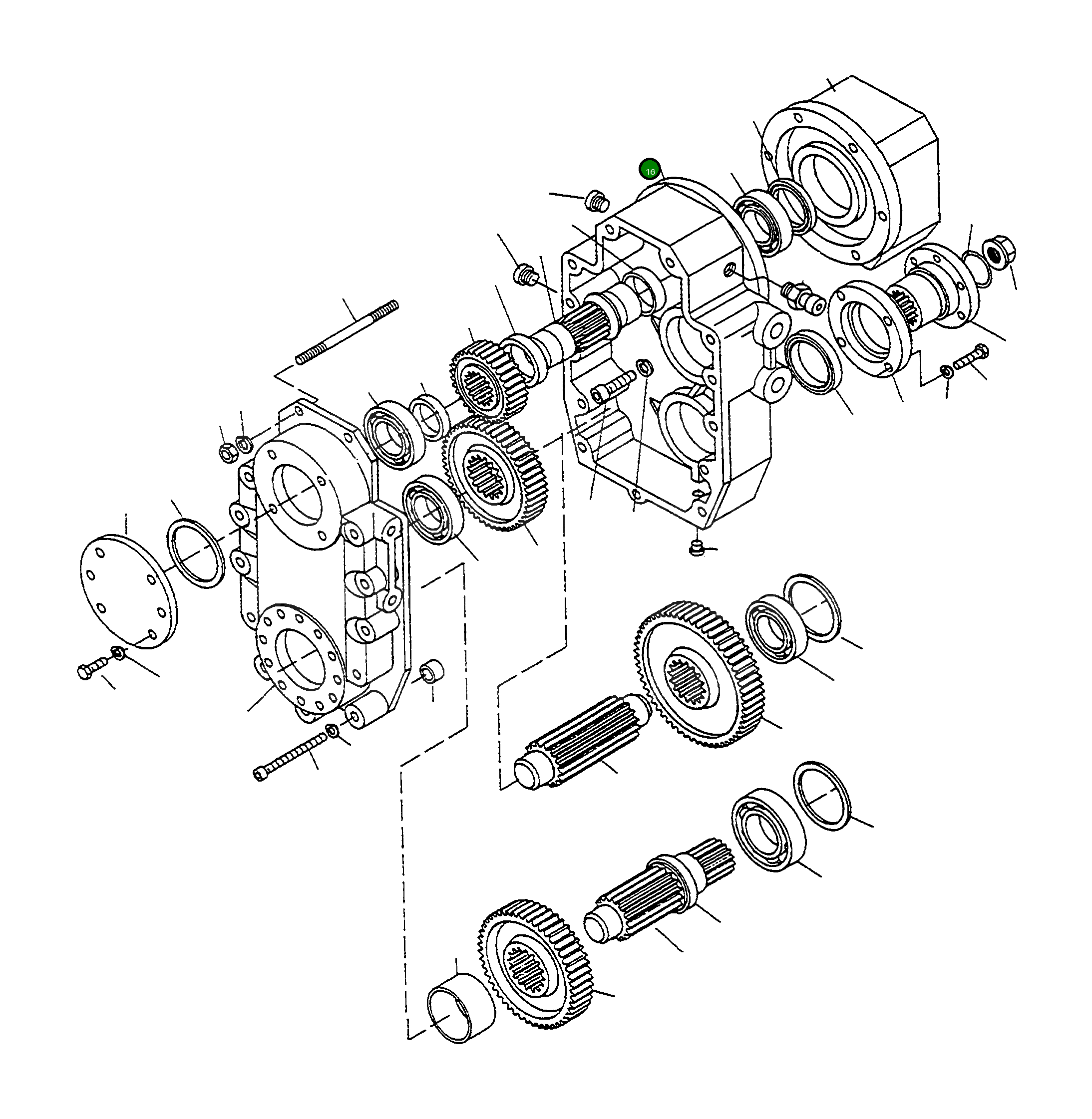 Крышка 4919081M1 Komatsu