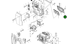 Крышка 198-911-9121 Komatsu