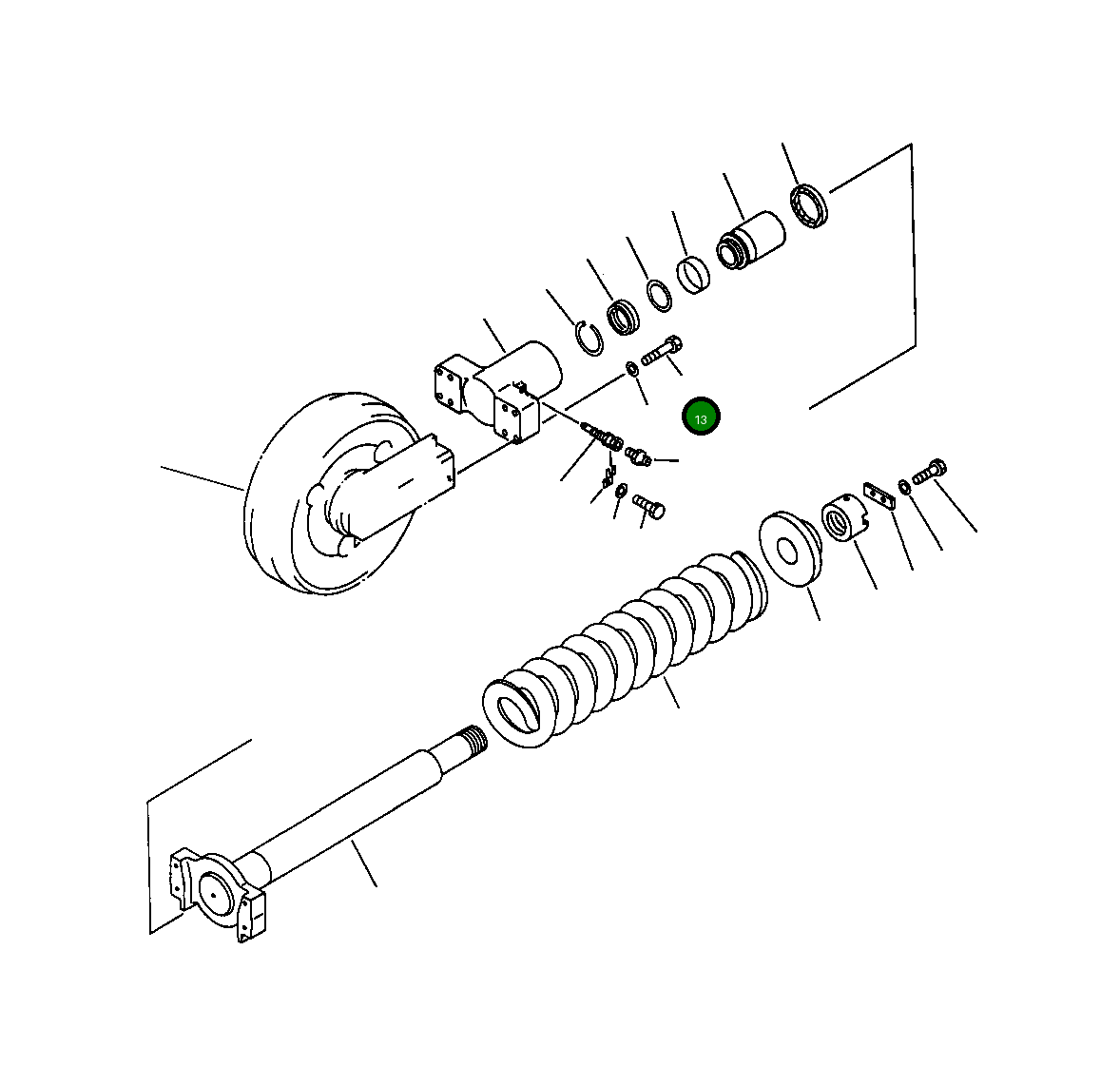 Болт 01011-32040 Komatsu