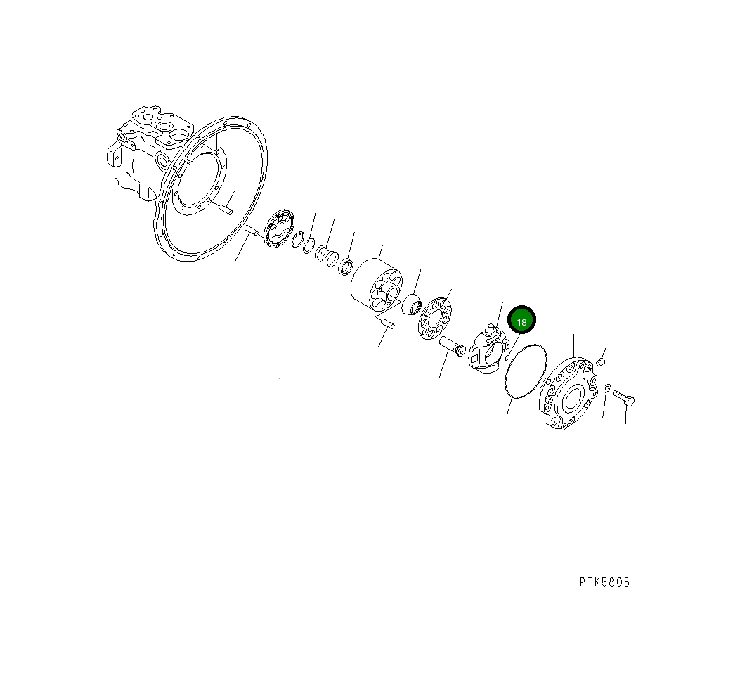 Кольцо уплотнительное (O-Ring) 07000-B2011 Komatsu