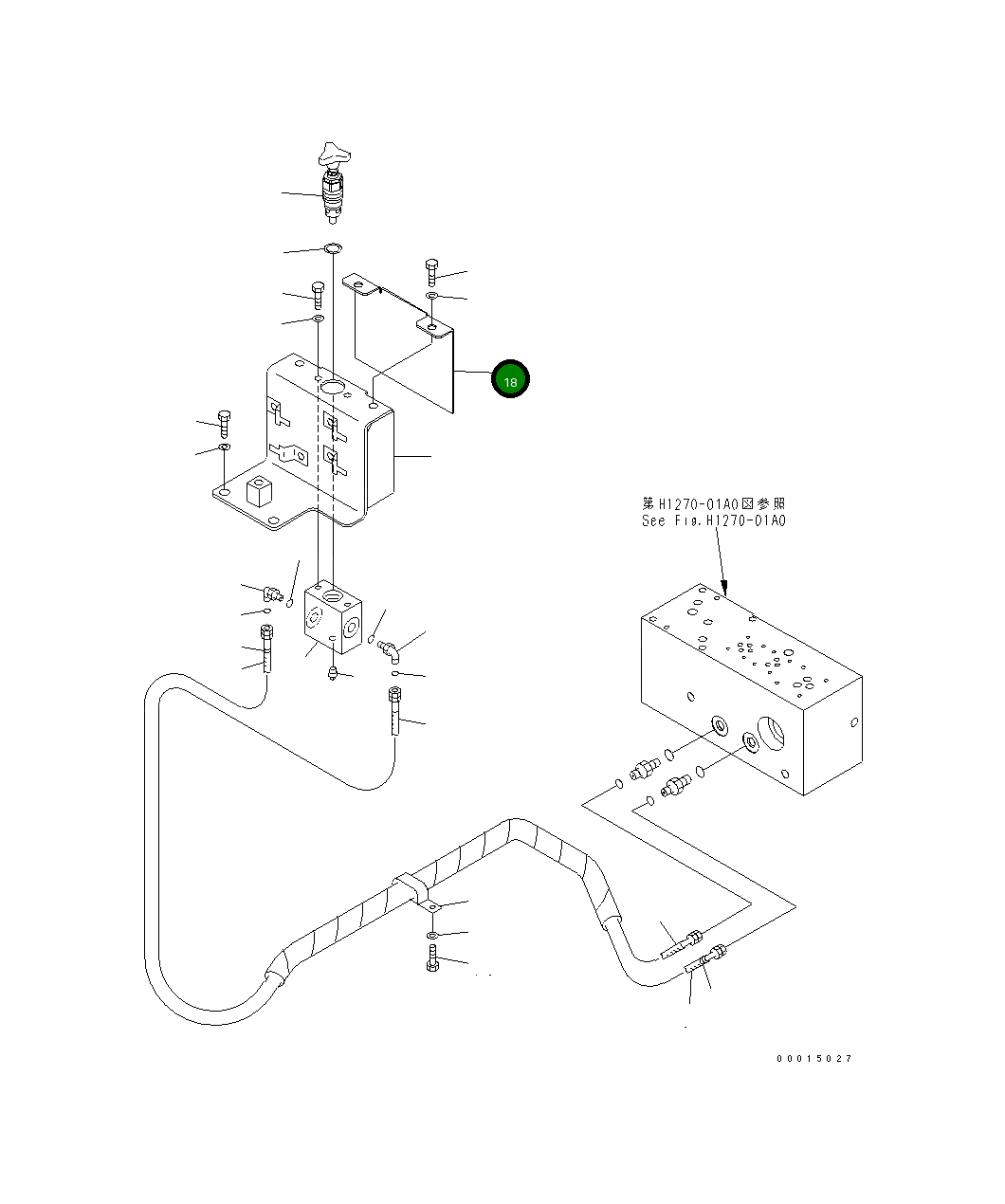 Крышка 22S-43-81270 Komatsu