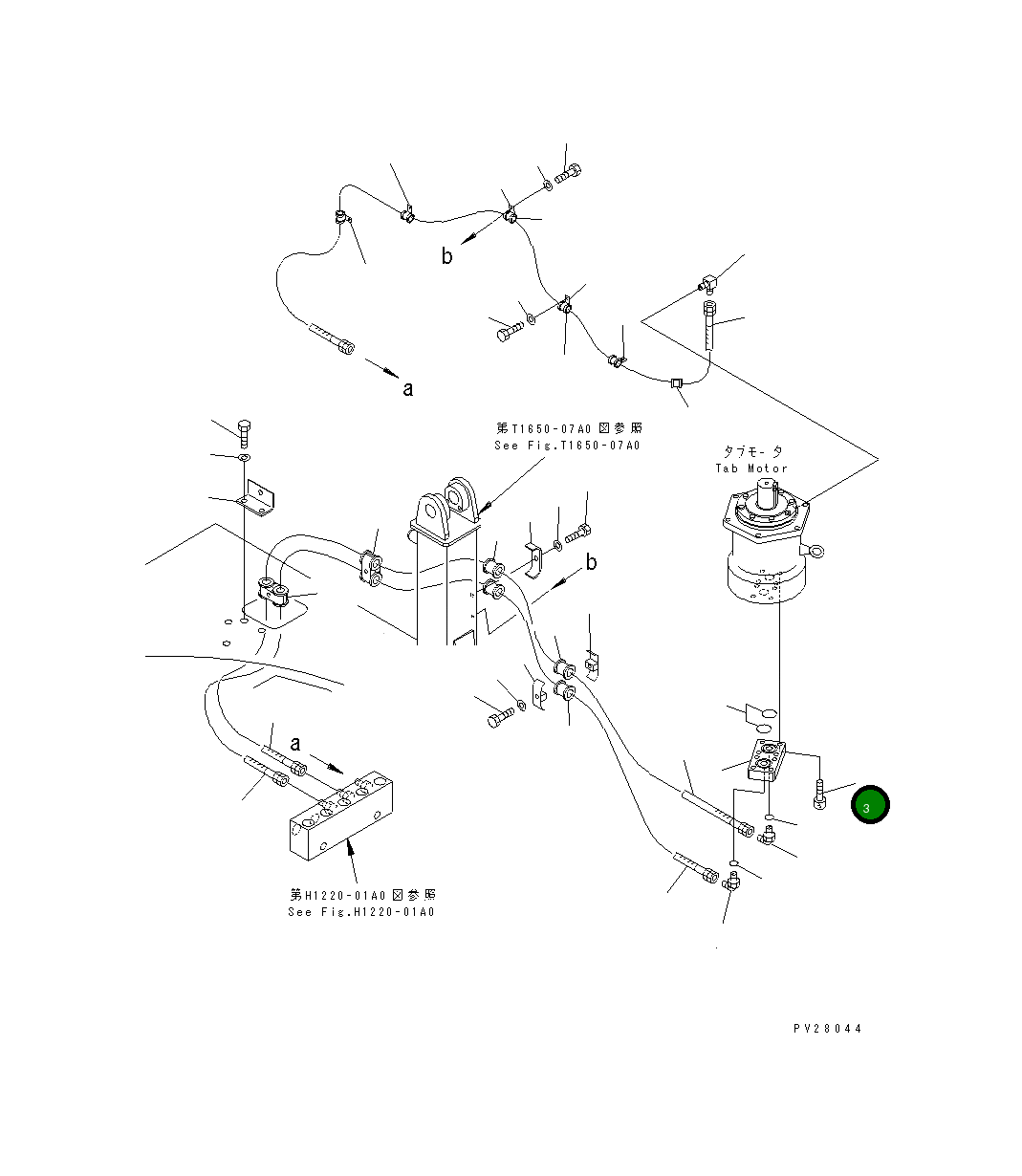 Болт 01252-81235 Komatsu