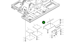 Крышка 20Y-54-61852 Komatsu