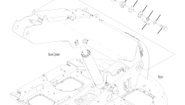 Болт 4A1-98-21290 Komatsu