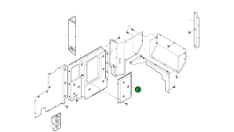 Крышка 621-02019A Komatsu
