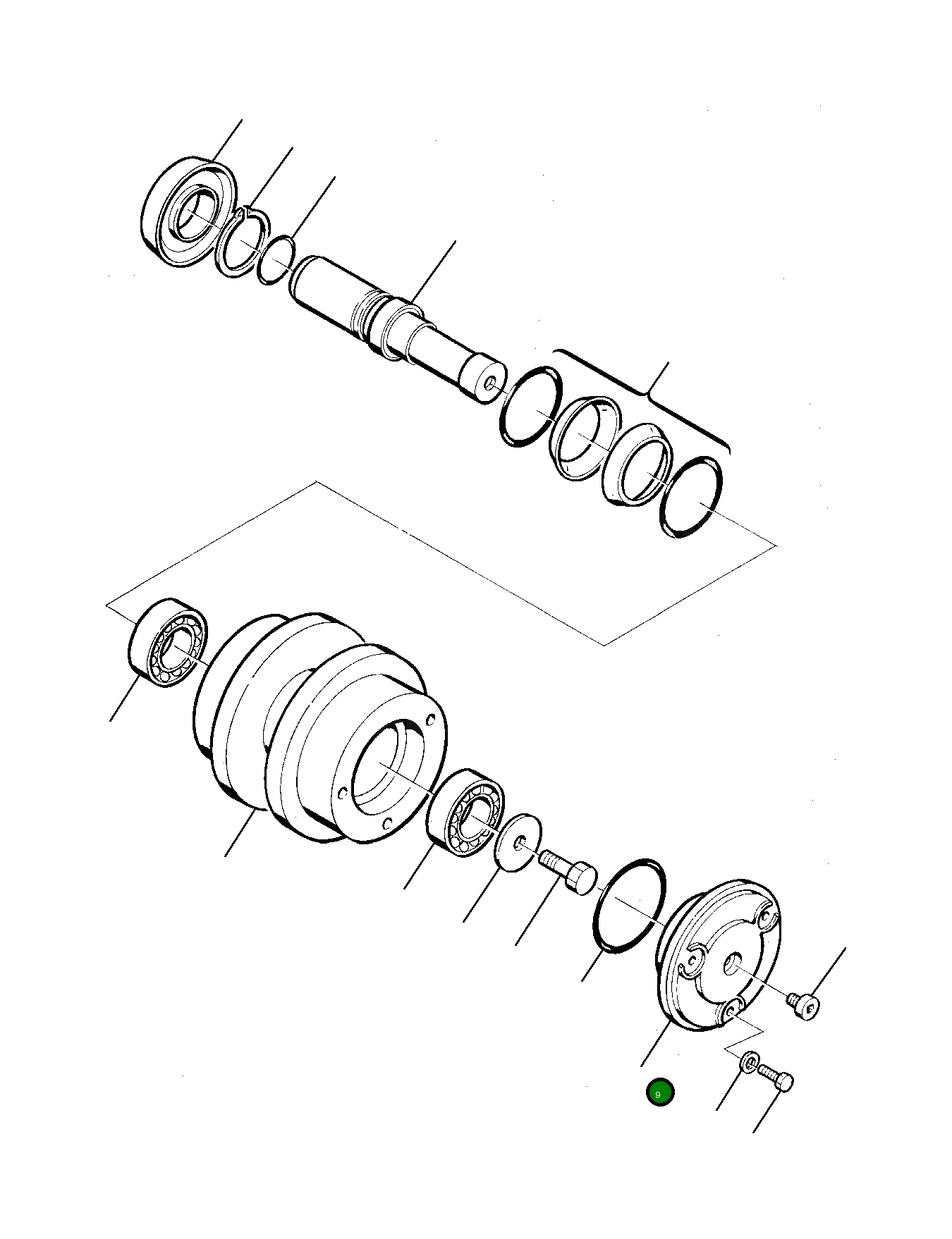 Болт 22E-30-11690 Komatsu