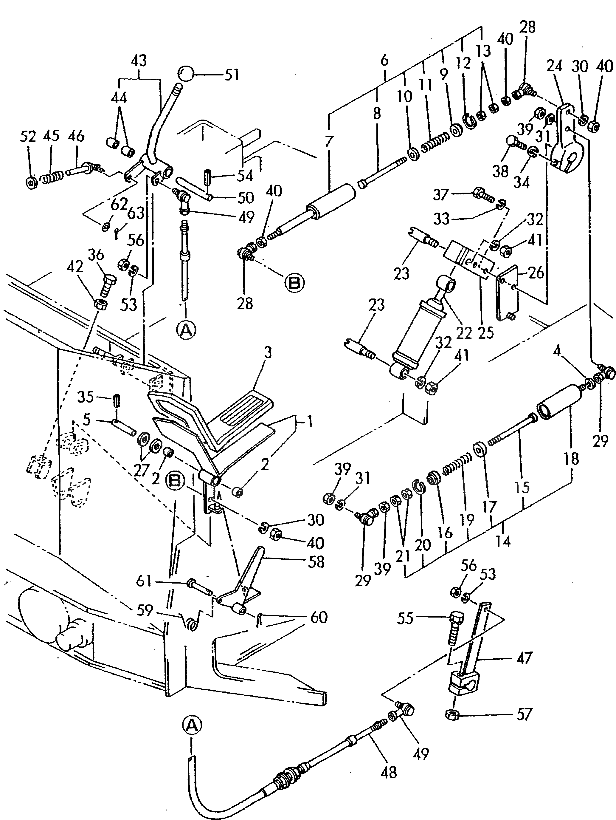 Болт YM26156-100352  Komatsu