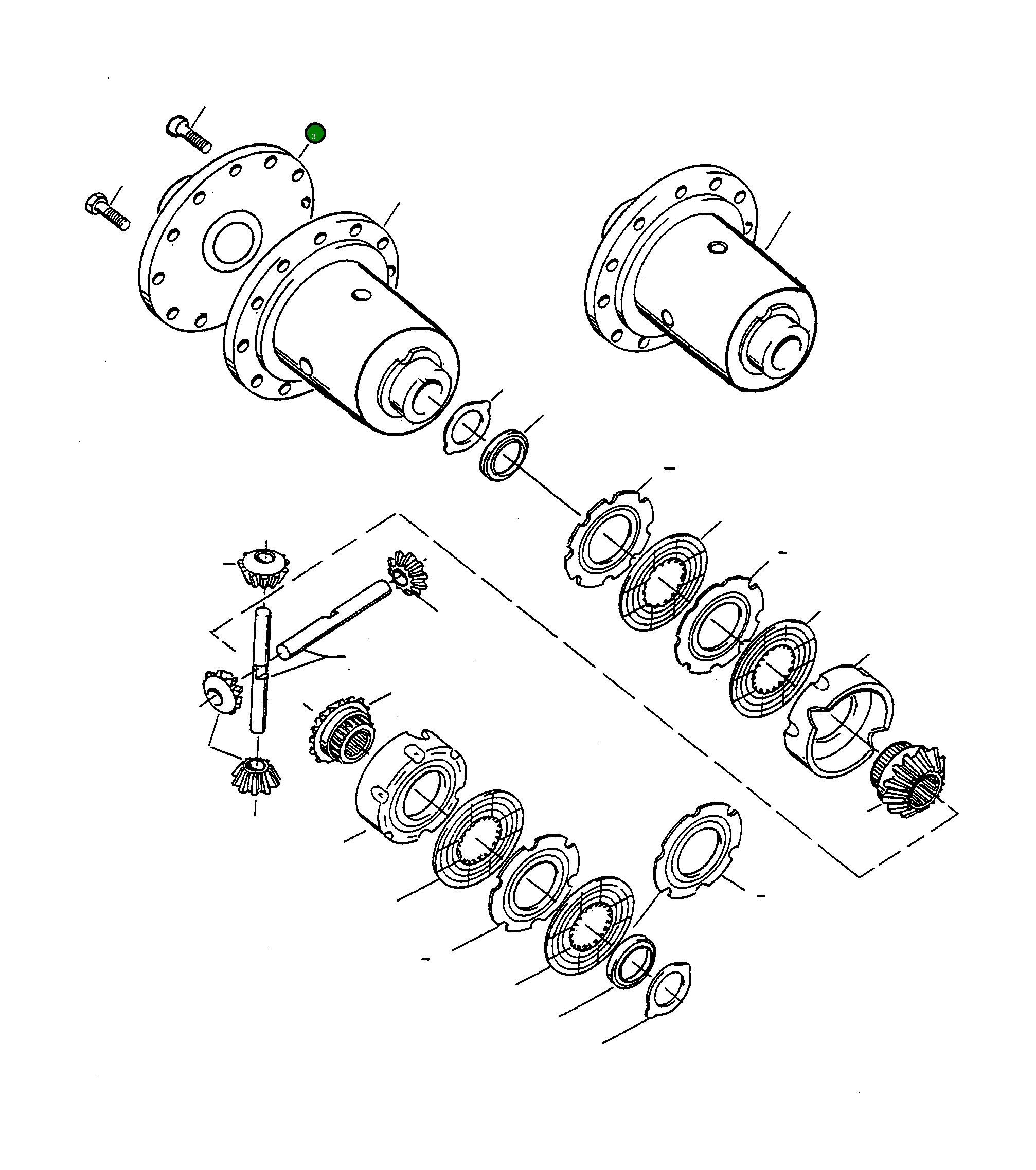 Крышка 4919483M1  Komatsu