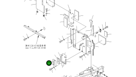 Крышка 21K-54-73330 Komatsu