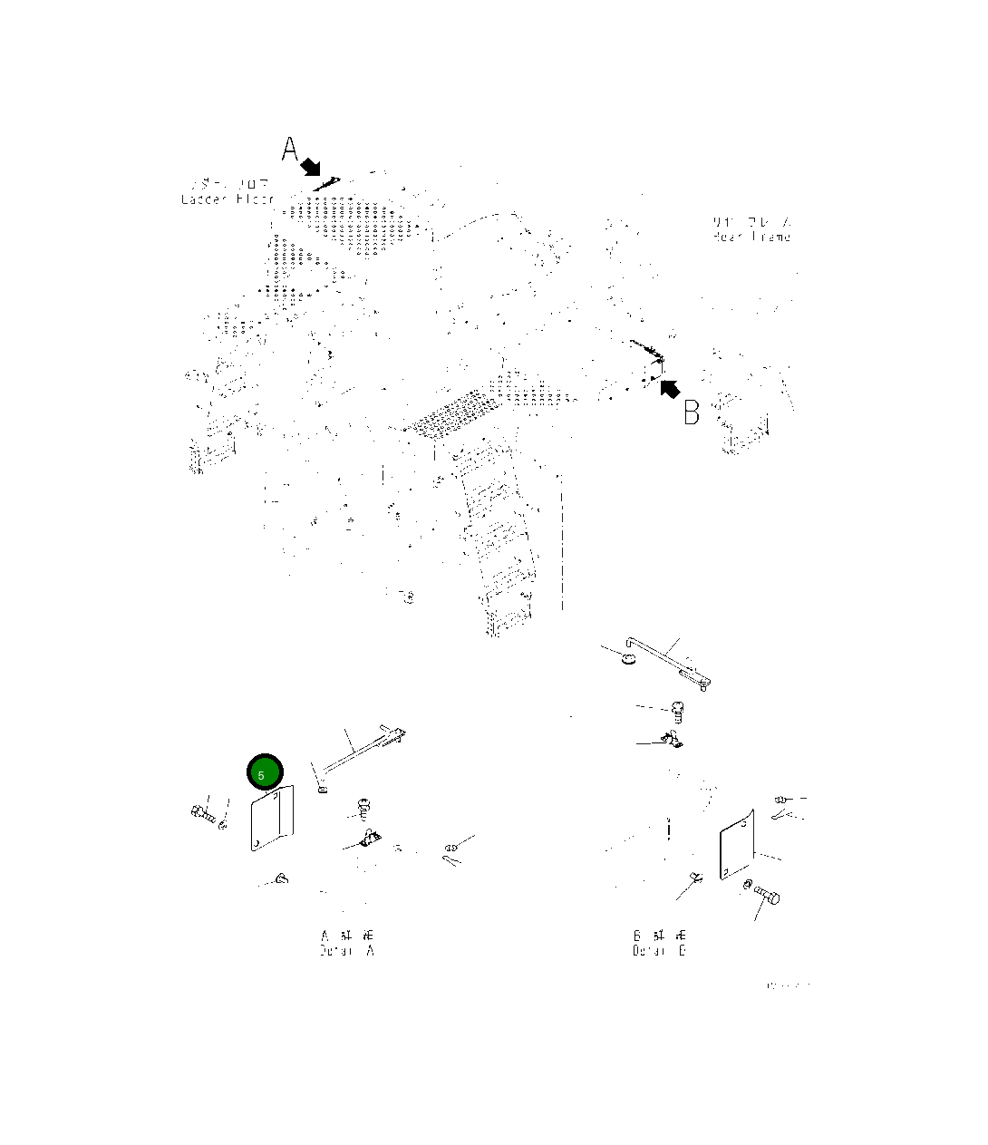 Крышка 425-54-52161 Komatsu