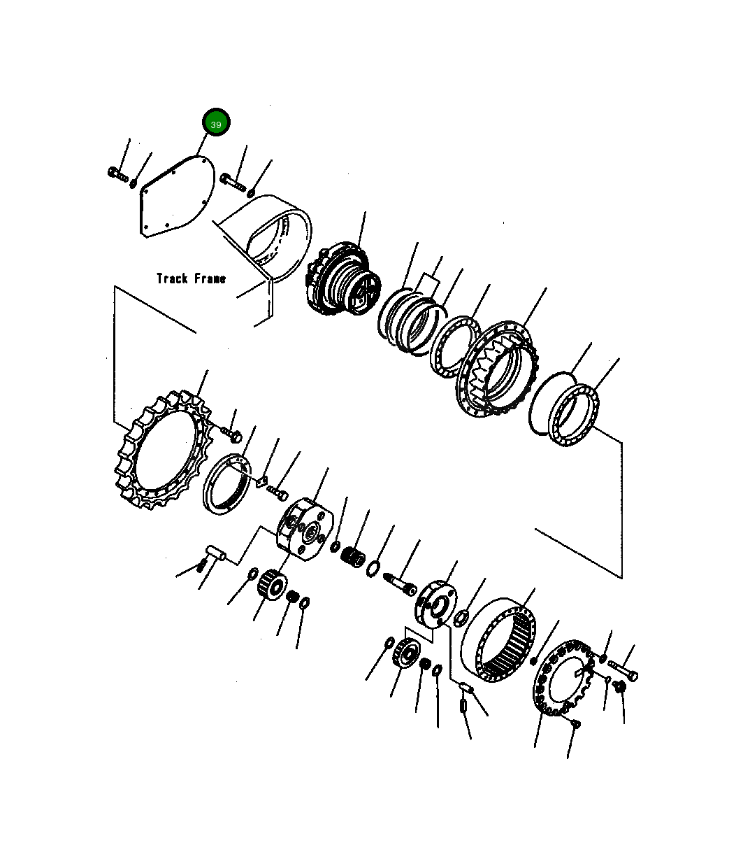 Крышка 207-30-71240 Komatsu