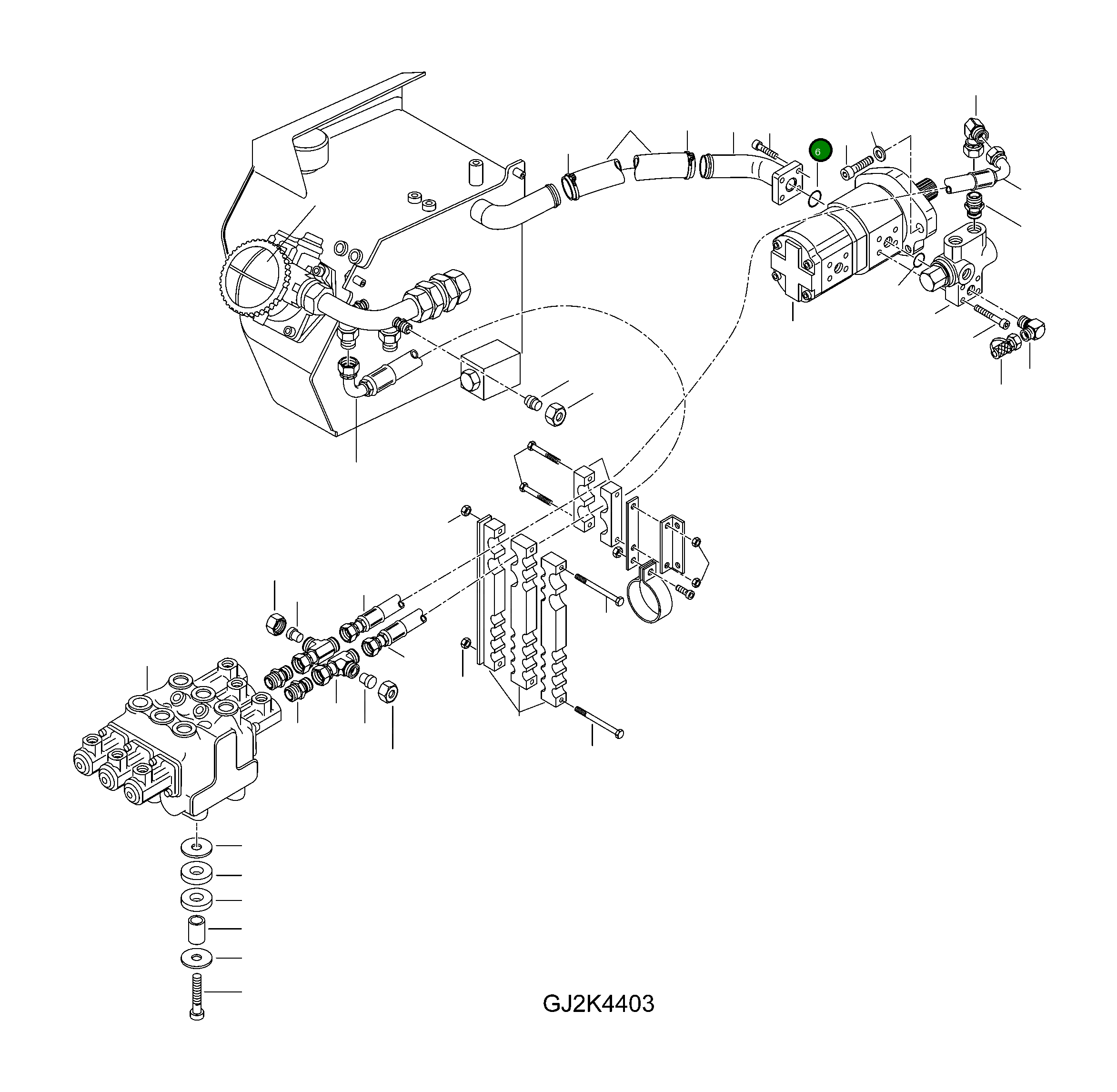 Кольцо уплотнительное (O-Ring) 42T-09-H2570 Komatsu