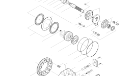 Кольцо уплотнительное (O-Ring) S8002701 Komatsu