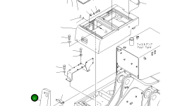 Крышка 209-54-77861 Komatsu