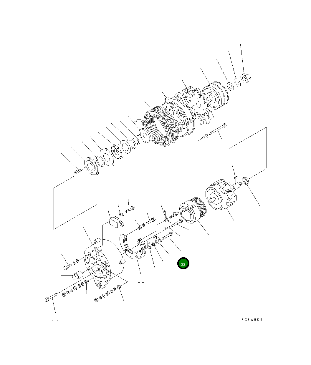 Болт KD0-0080-05502 Komatsu
