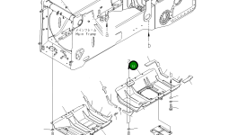 Крышка 17A-54-48810 Komatsu