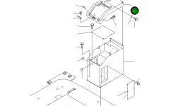 Крышка 421-54-22610 Komatsu