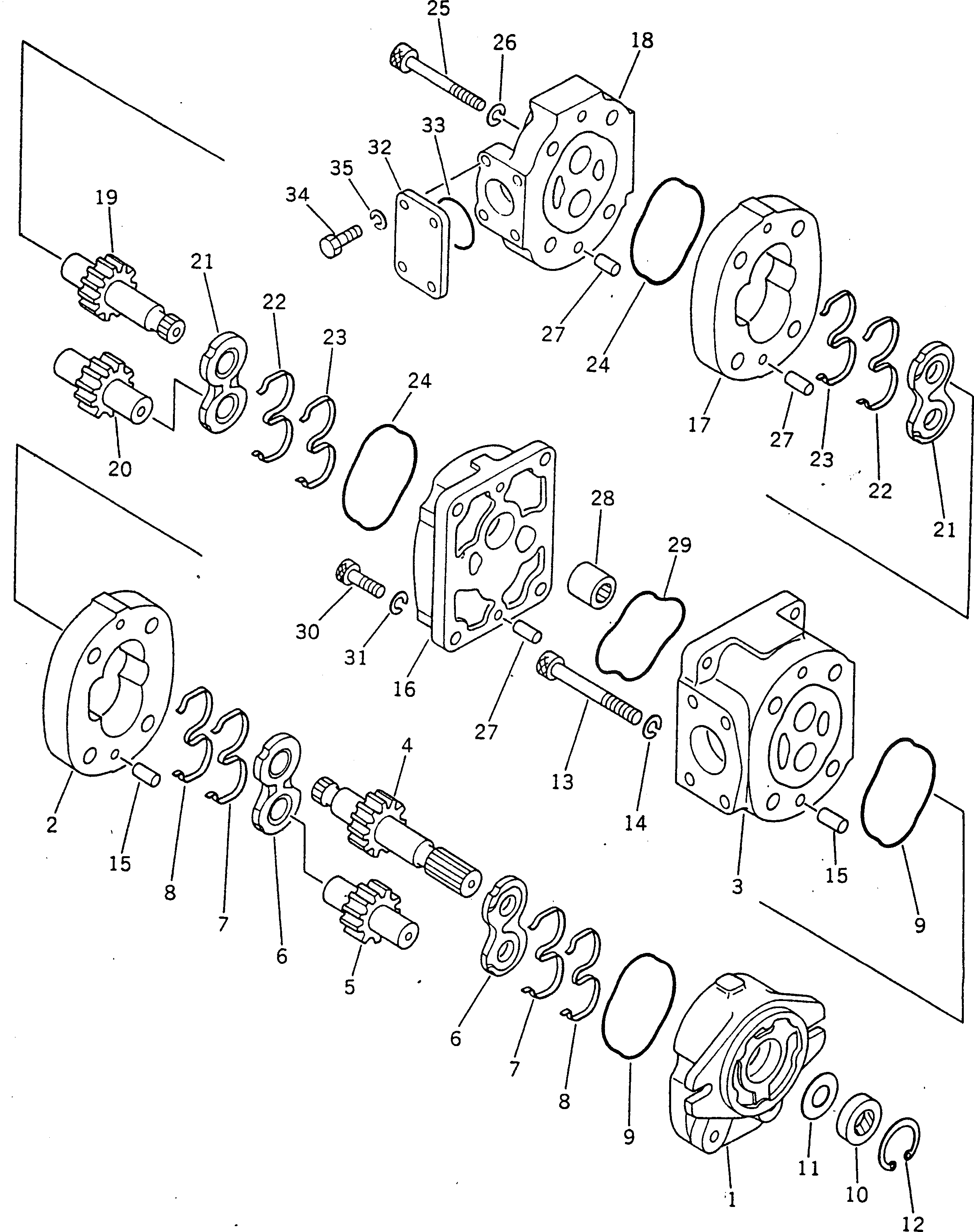 Крышка 705-17-01120  Komatsu
