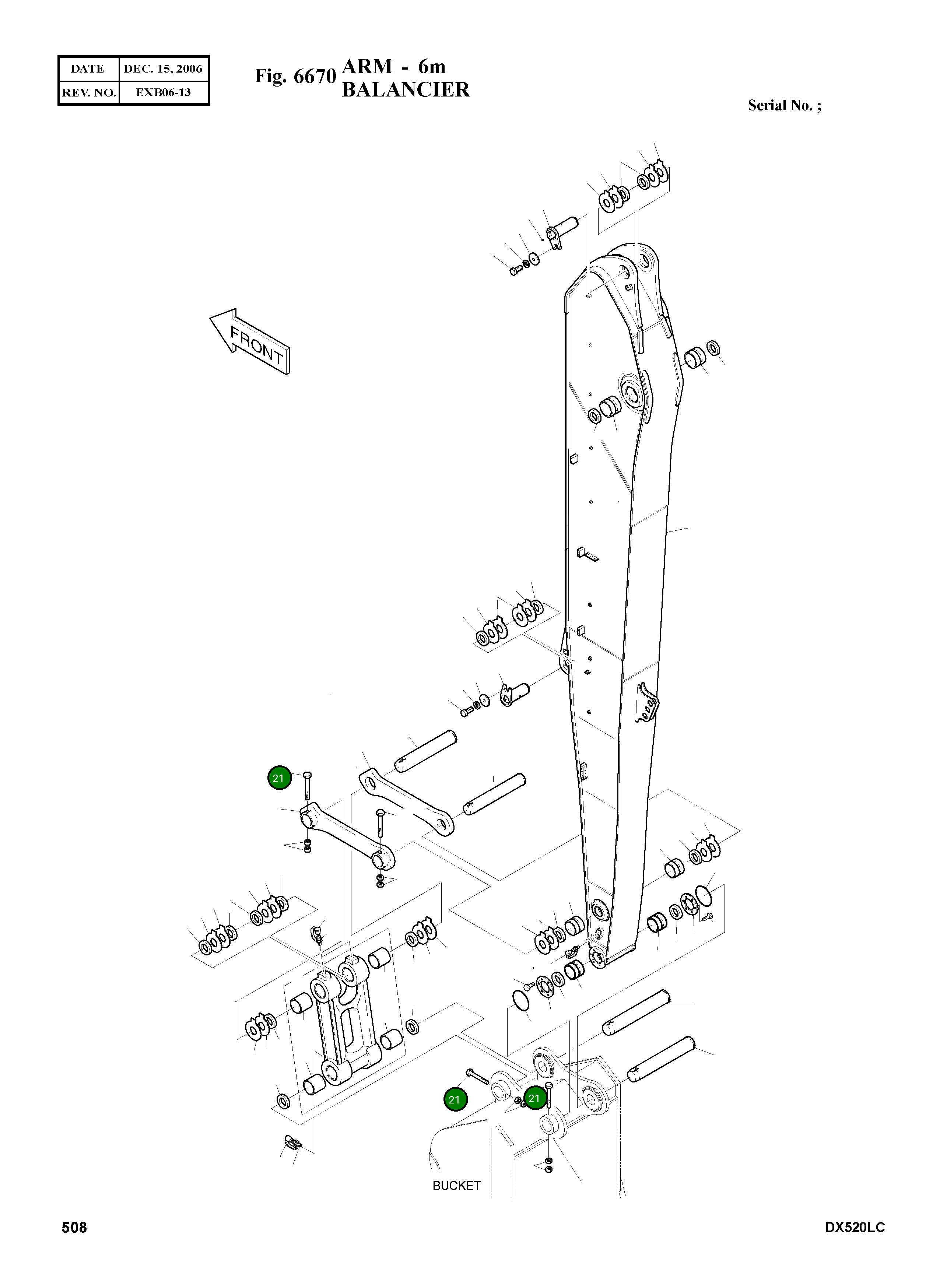 Болт DS0001085 Komatsu