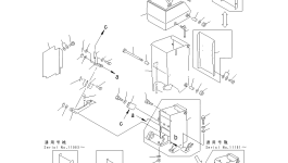Крышка 233-43-18410 Komatsu