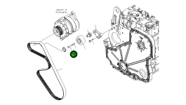 Болт 6745-61-4120 Komatsu