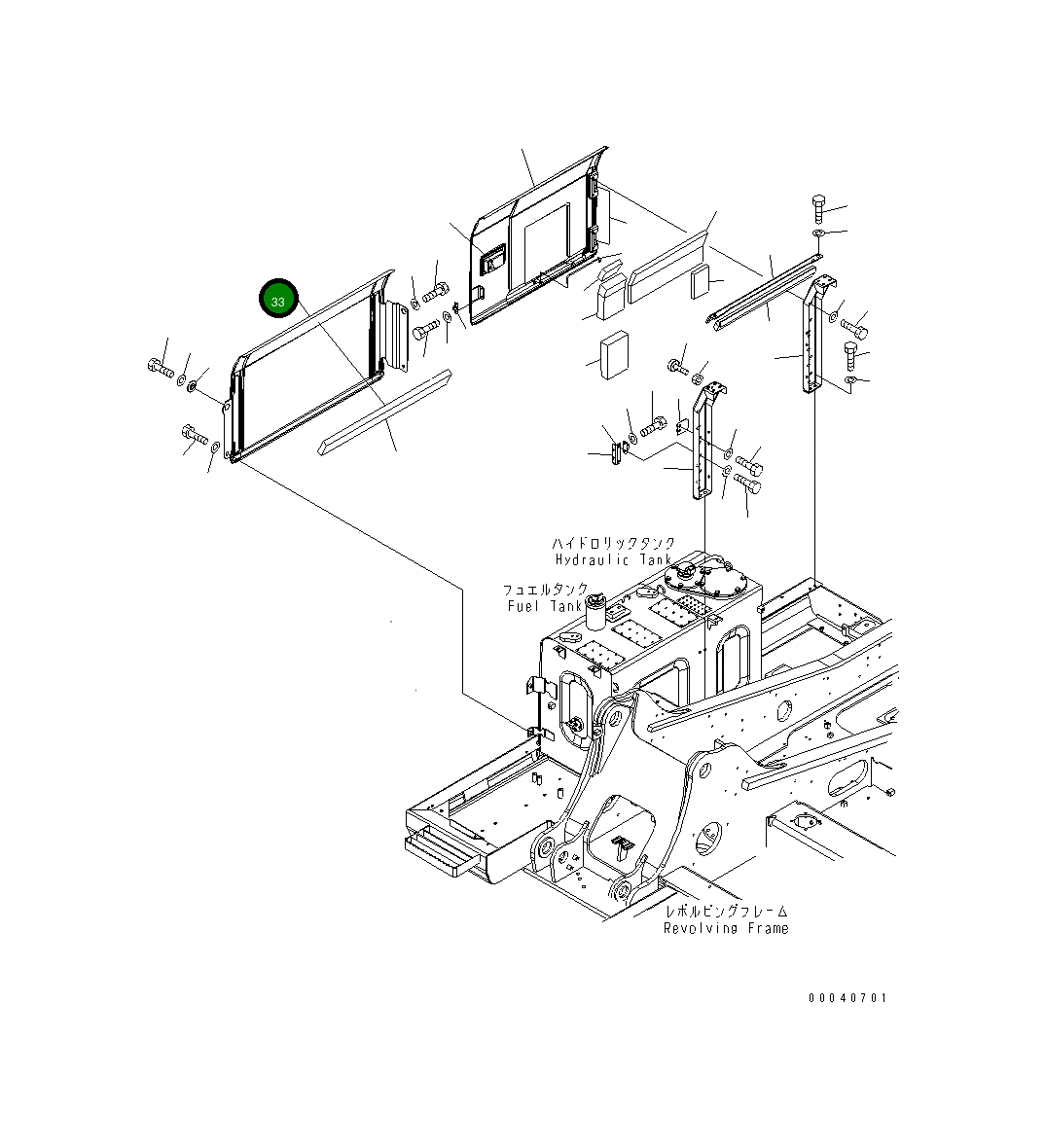 Крышка 20Y-54-78160 Komatsu