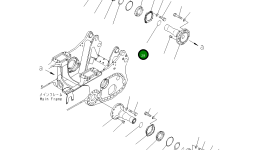 Кольцо уплотнительное (O-Ring) 07000-25155 Komatsu