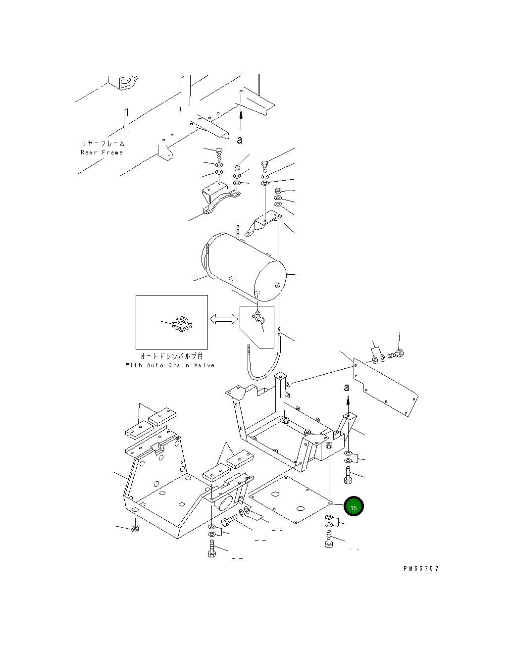 Крышка 234-54-48430 Komatsu