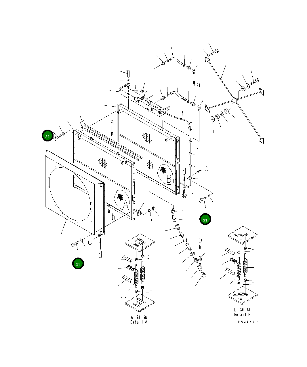 Болт LM33054-05 Komatsu