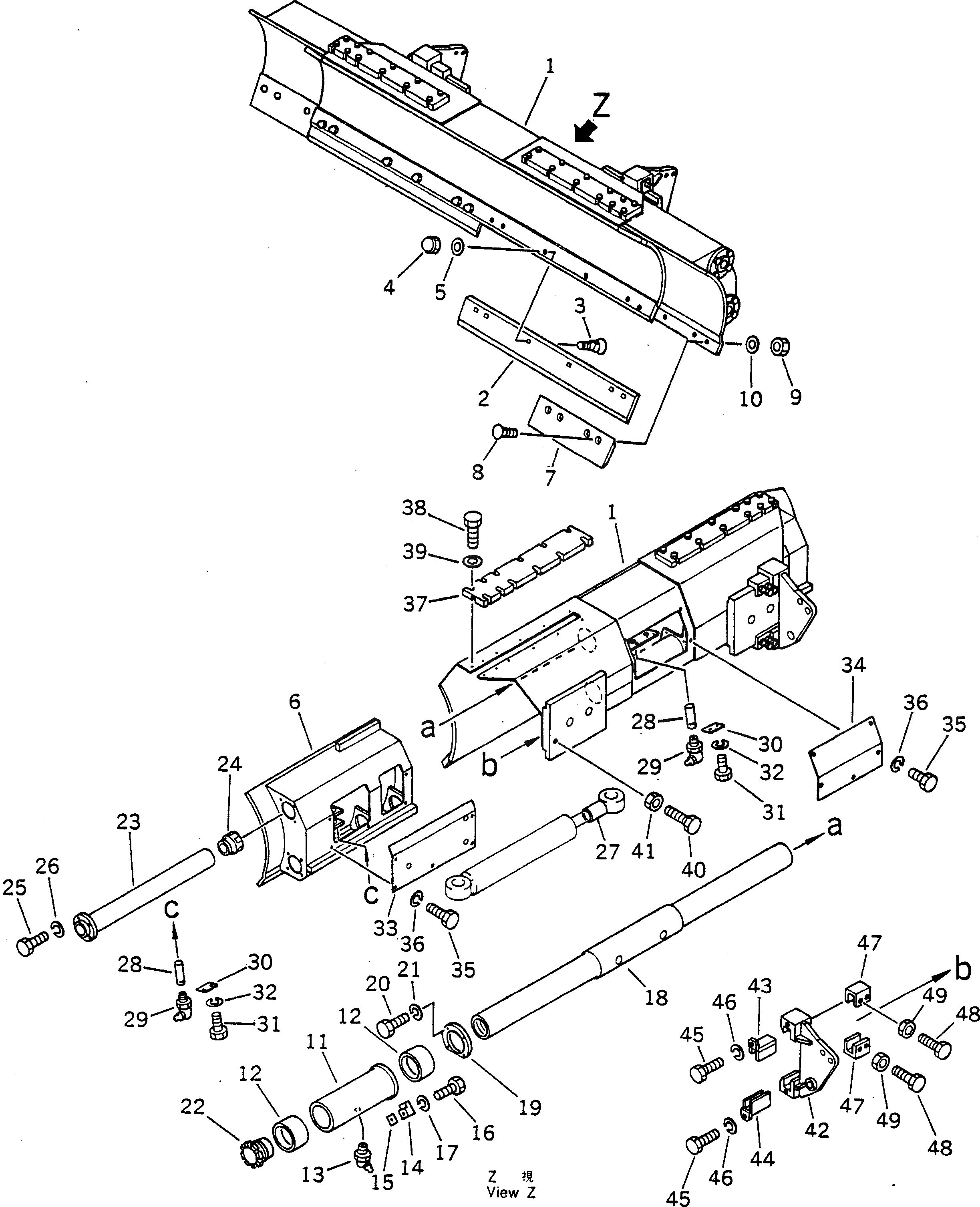 Болт 233-870-6170  Komatsu