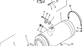 Кольцо уплотнительное (O-Ring) M014010055009 Komatsu