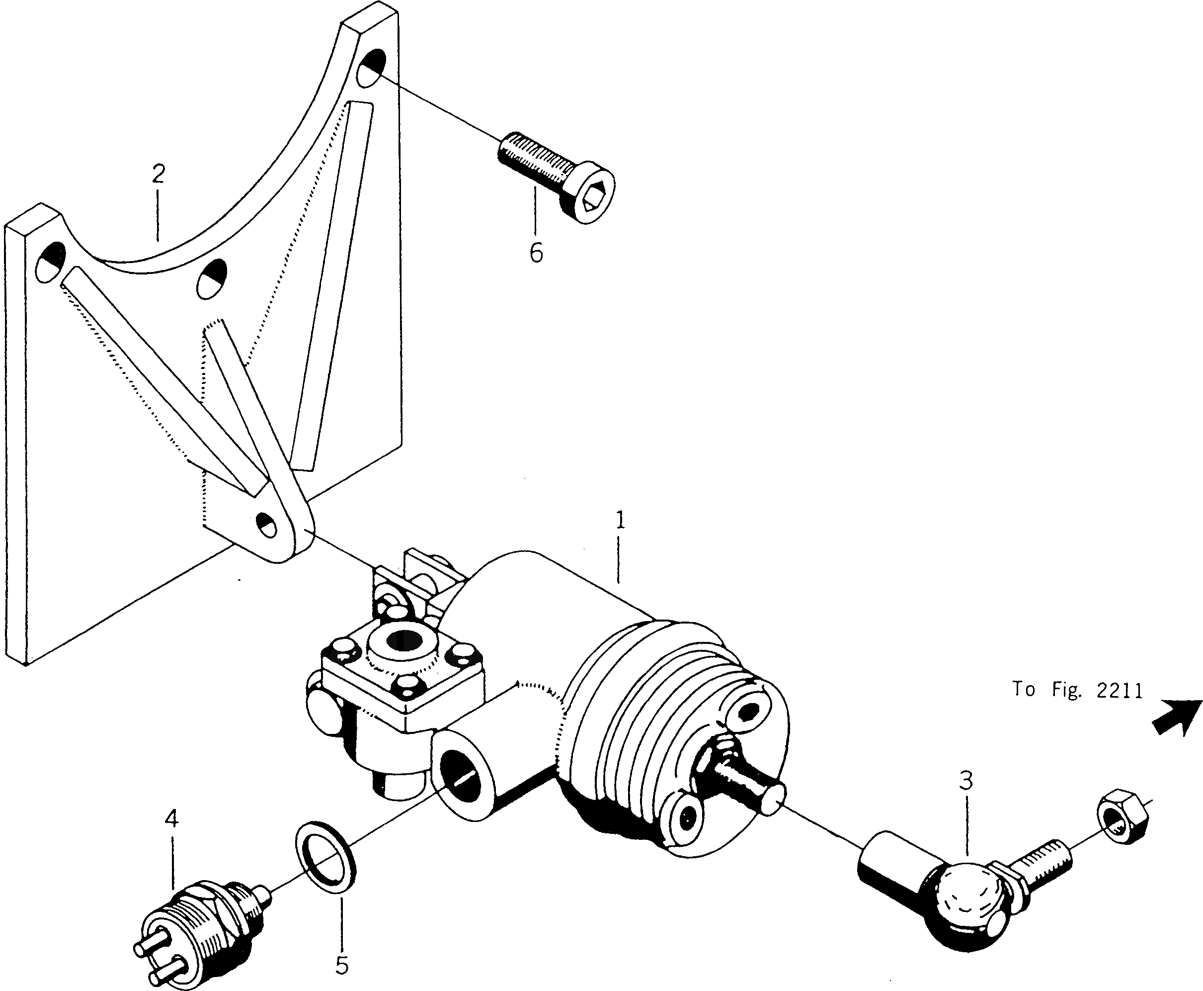 Болт BW061234  Komatsu