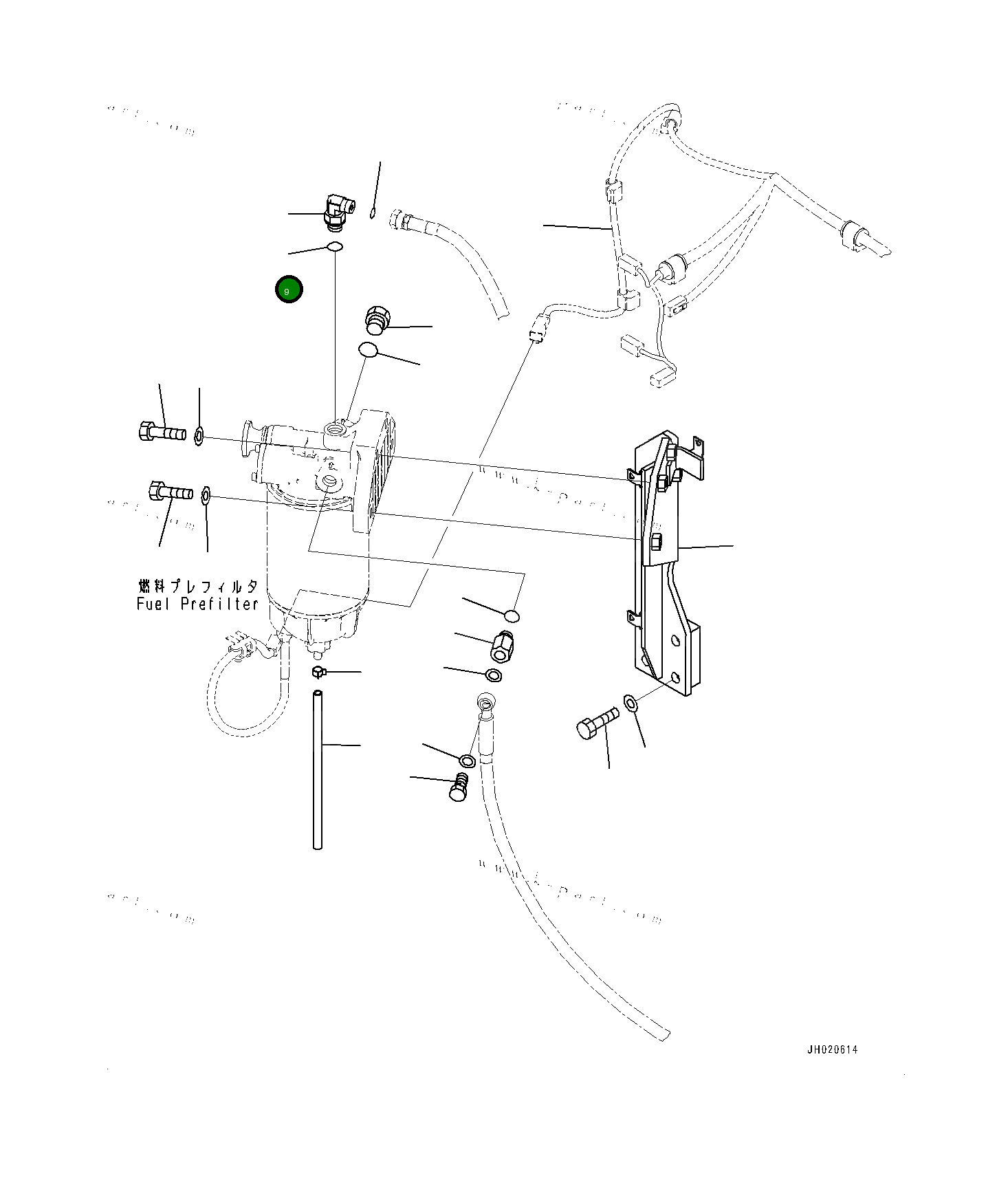 Кольцо уплотнительное (O-Ring) 700211423 Komatsu
