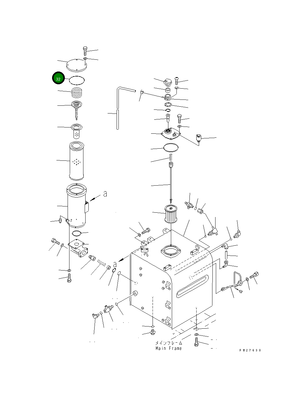 Кольцо уплотнительное (O-Ring) 07000-15210 Komatsu