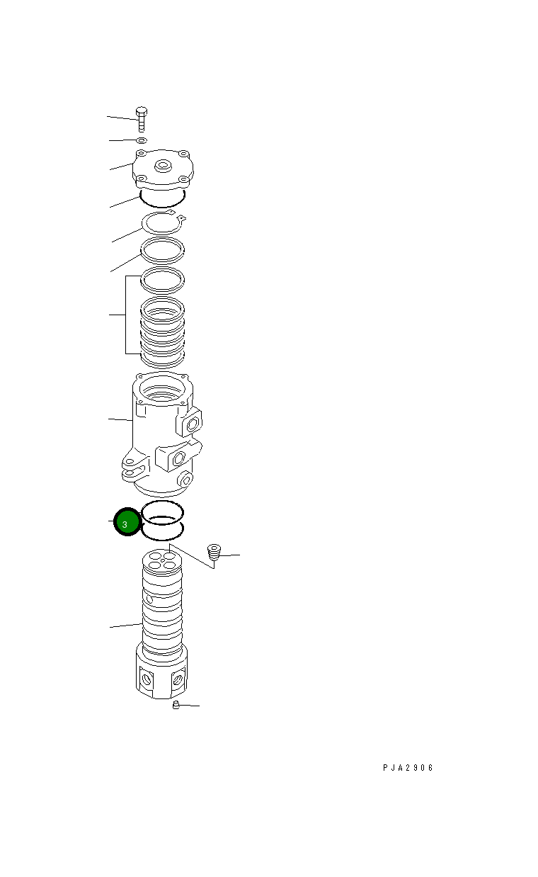 Кольцо уплотнительное (O-Ring) 07000-15080 Komatsu