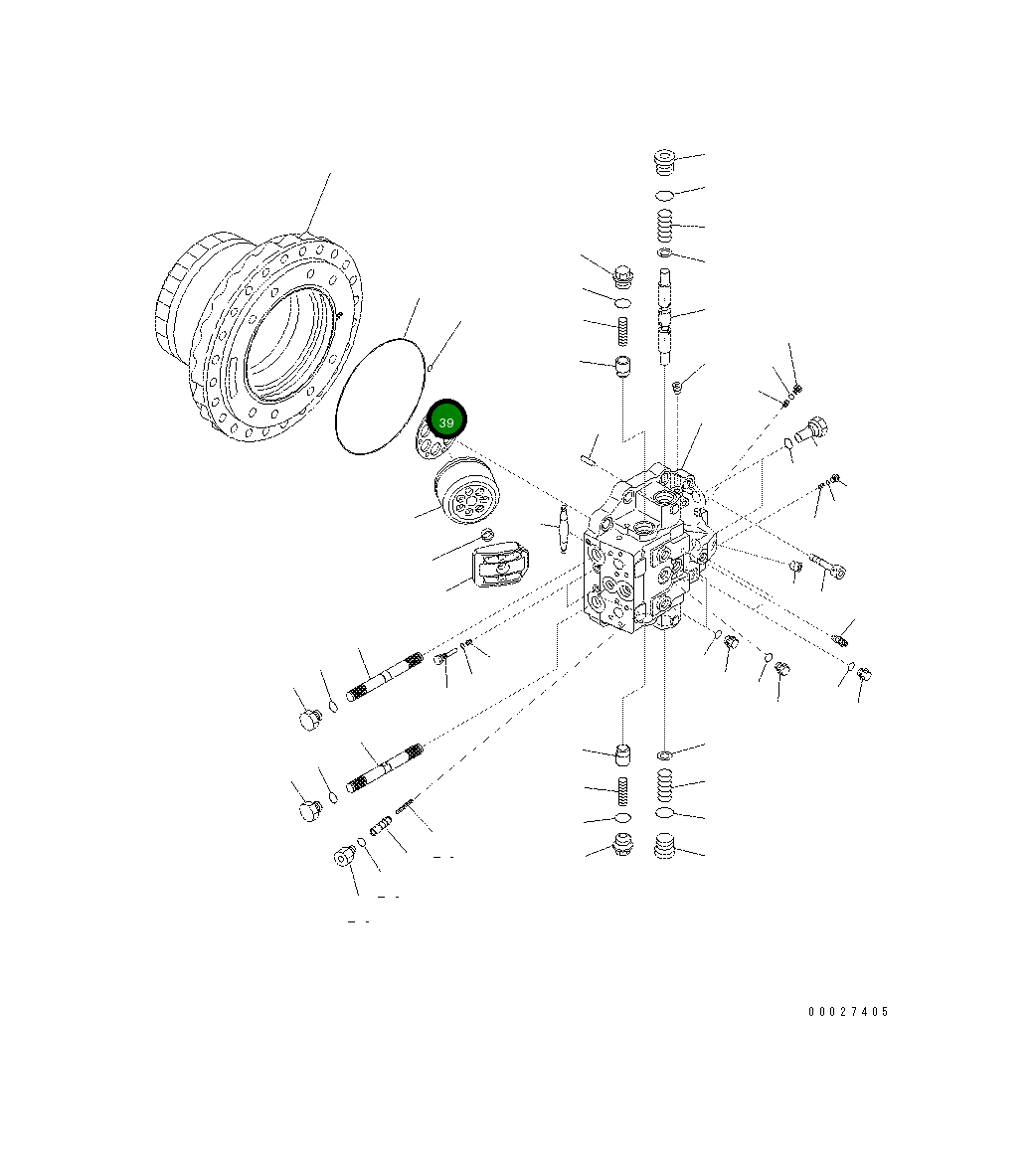 Кольцо уплотнительное (O-Ring) 07000-55275 Komatsu