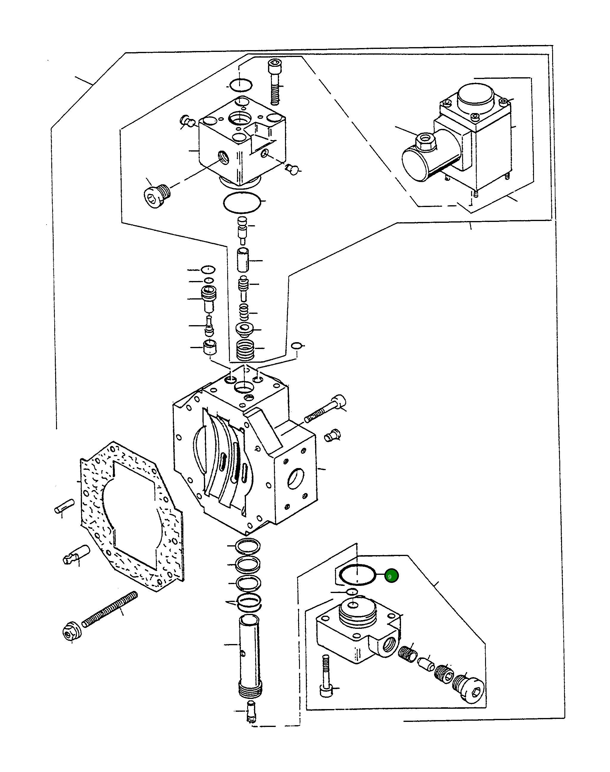Кольцо уплотнительное (O-Ring) 4918233M1 Komatsu