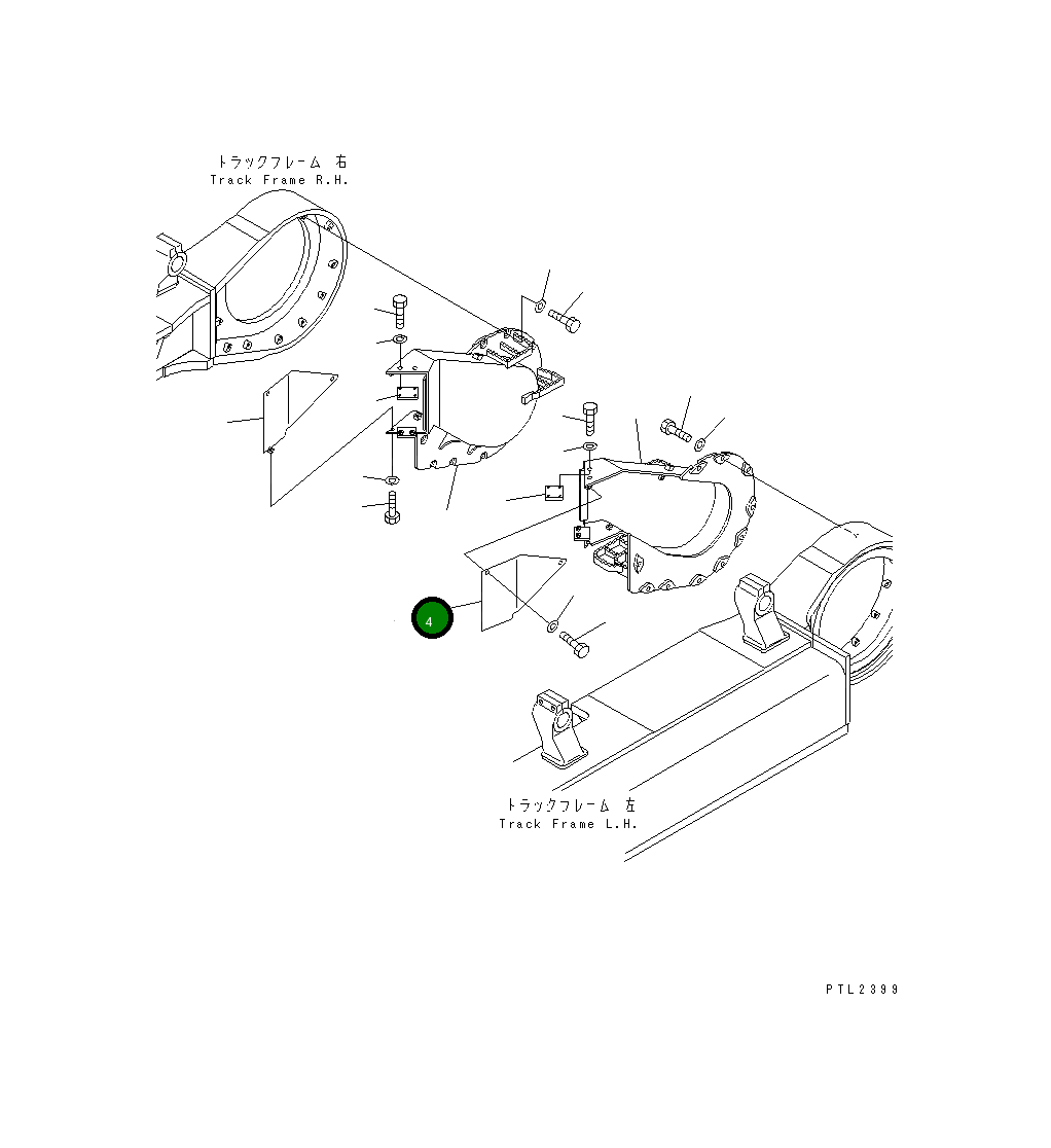 Крышка 209-30-K1150 Komatsu