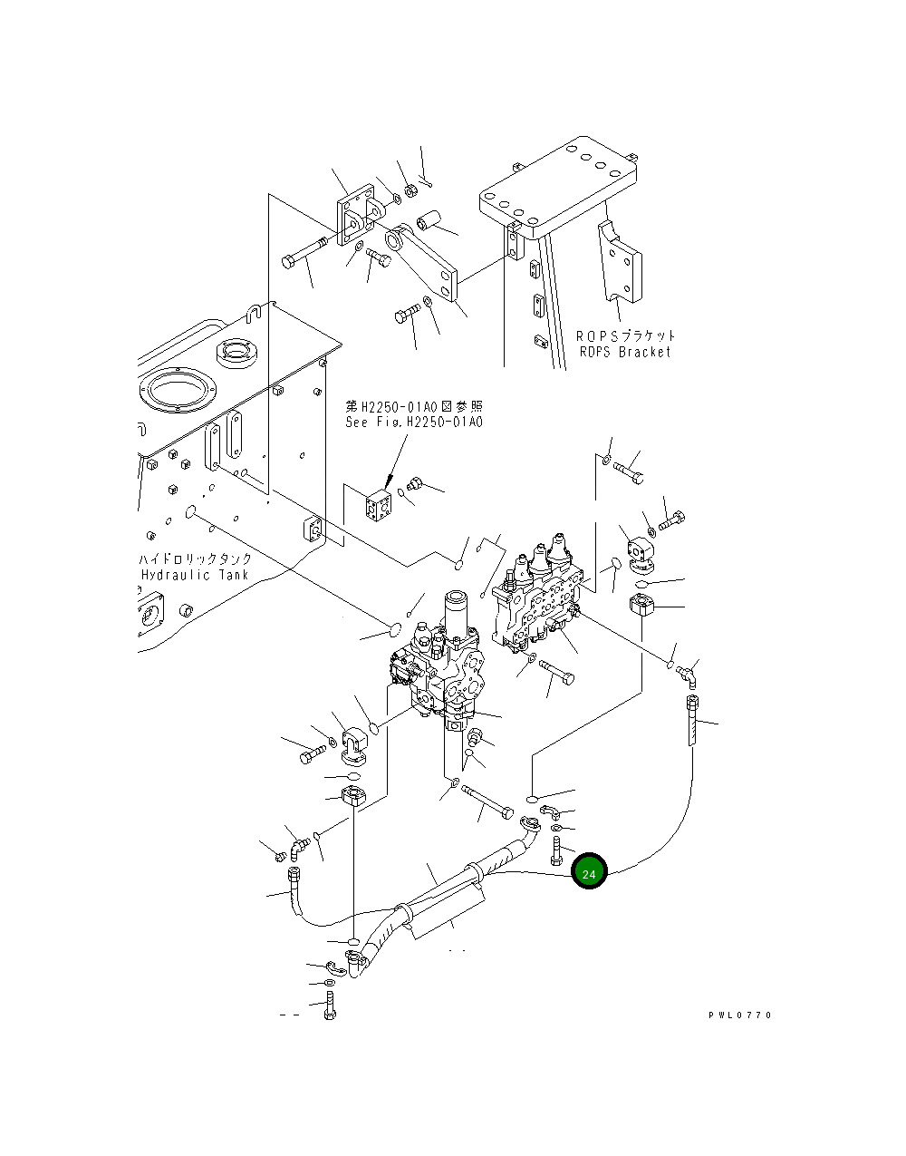 Болт 195-78-63210 Komatsu